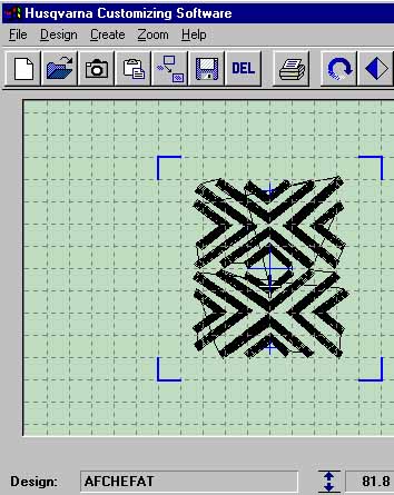 Husqvarna Customizing software screen-shot
