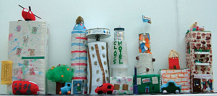 work by Newbury Young Embroiderers