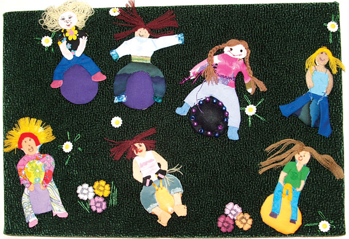 work by Petersfield Young Embroiderers