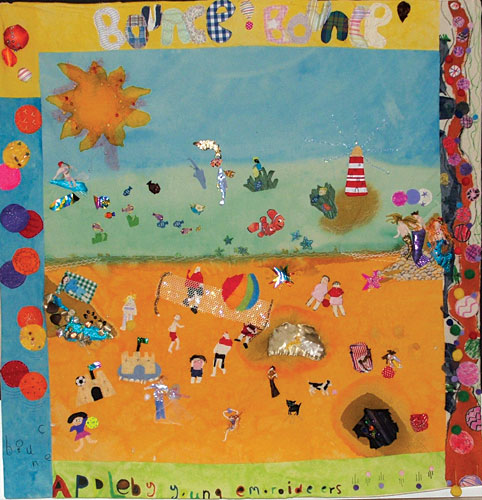 work by Appleby in Westmorland Young Embroiderers