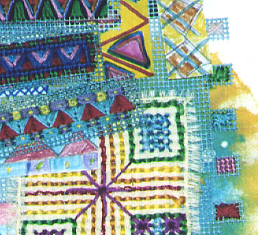 canvaswork from sketchbook