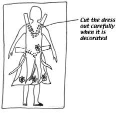 cut out the dress