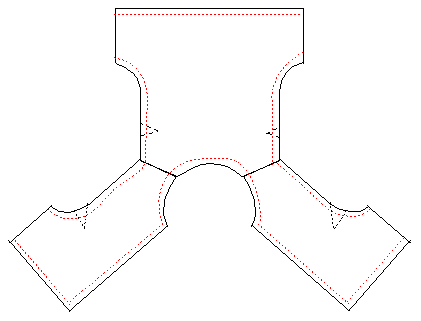 stitching the lining