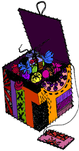 sweet wrapper fabric box